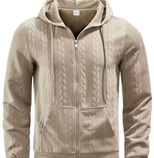 Men’s Casual Zip-Up Hoodie
